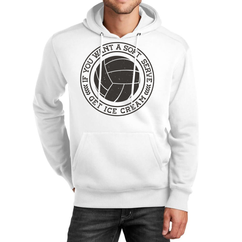 If You Want A Soft Serve Go Get Ice Cream Nostalgia Unisex Hoodie | Artistshot