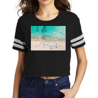 Beach Time Scorecard Crop Tee | Artistshot