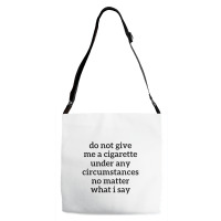 That Smoke Funny Adjustable Strap Totes | Artistshot