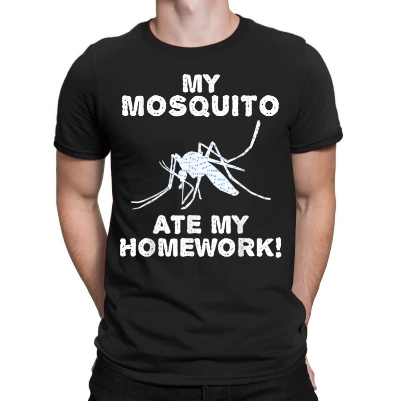 My Mosquito Ate My Homework Insect Gnat Back To School Kid T-shirt | Artistshot