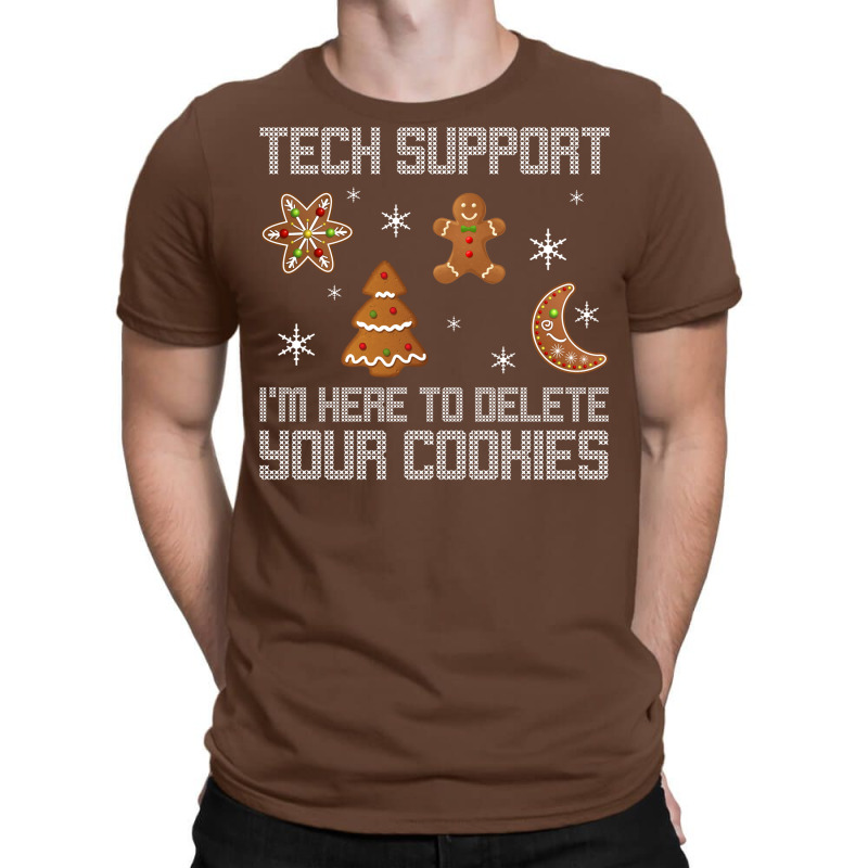 Funny Christmas Tech Support  Computer Progra Quote T-shirt | Artistshot