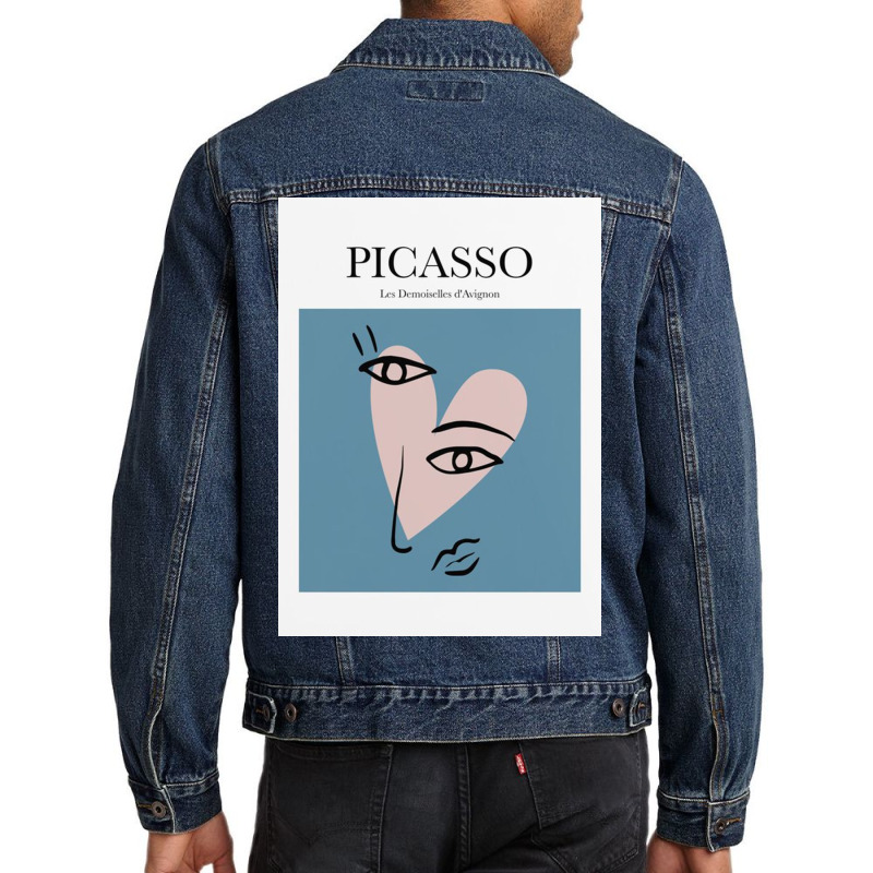 Picasso Les Demoiselles D'avignon Men Denim Jacket by juandavis | Artistshot