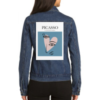 Picasso Les Demoiselles D'avignon Ladies Denim Jacket | Artistshot