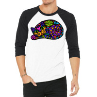 Doodley Doodlecat Sleepy 80s 3/4 Sleeve Shirt | Artistshot