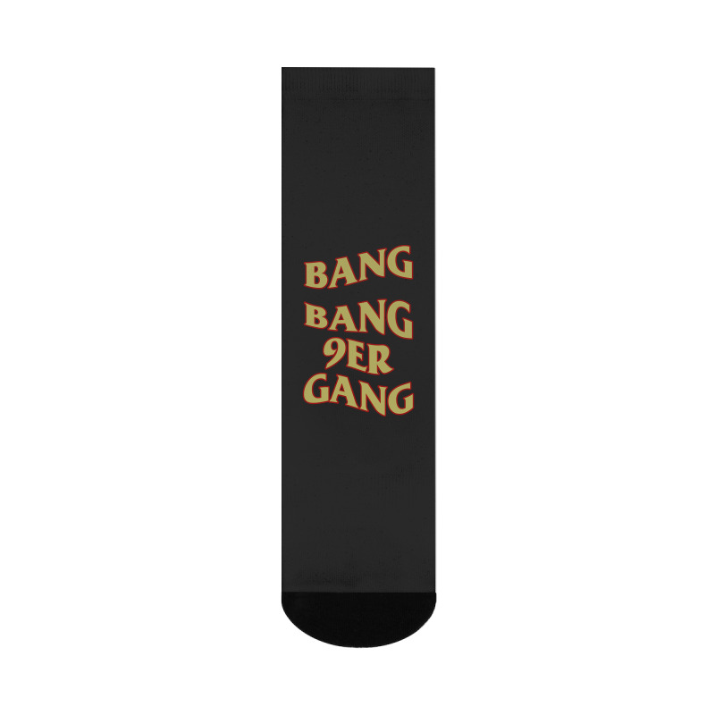 Hot Trend Bang Bang 9er Gang Crew Socks | Artistshot