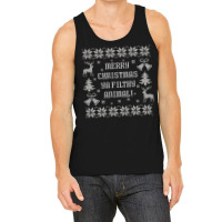 Merry Christmas Ya Filthy Animal Stars Tank Top | Artistshot