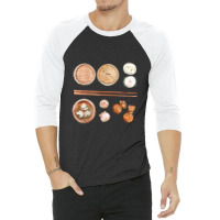 Assorted Chinese Cantonese Dim Sum 3/4 Sleeve Shirt | Artistshot