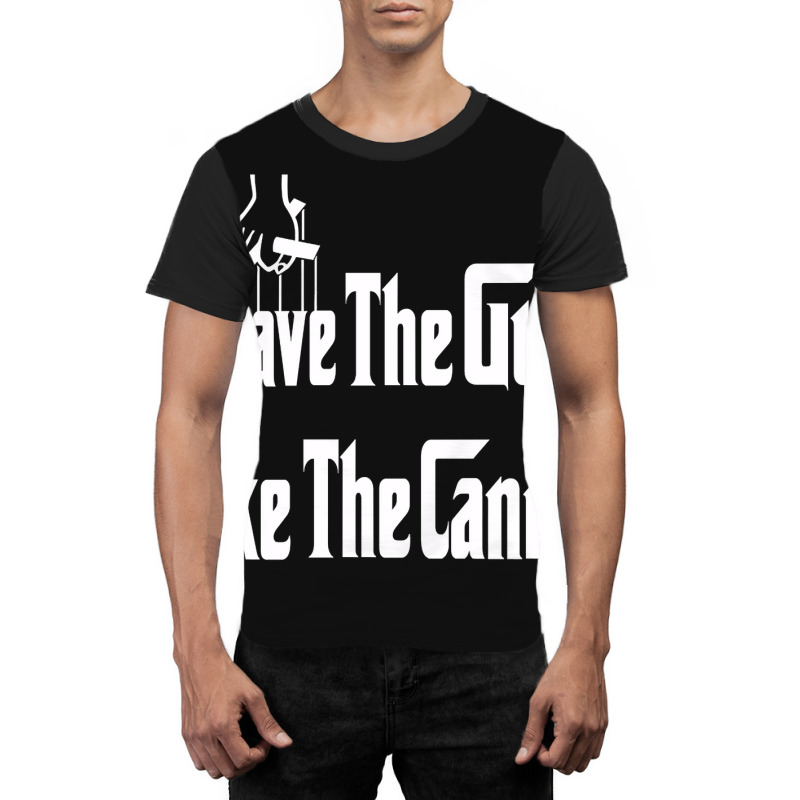 Limited Edition Leave The Gun Take The Cannoli Dark Hoodie Graphic T-shirt | Artistshot