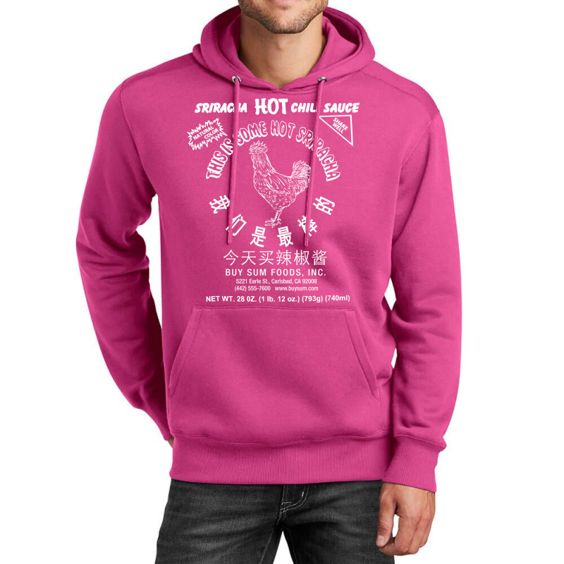 Sriracha Hot Chili Sauce Rooster Trending Unisex Hoodie | Artistshot