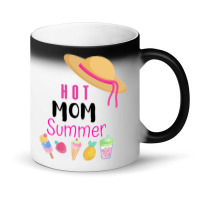 Hot Mom Summer Quote Magic Mug | Artistshot