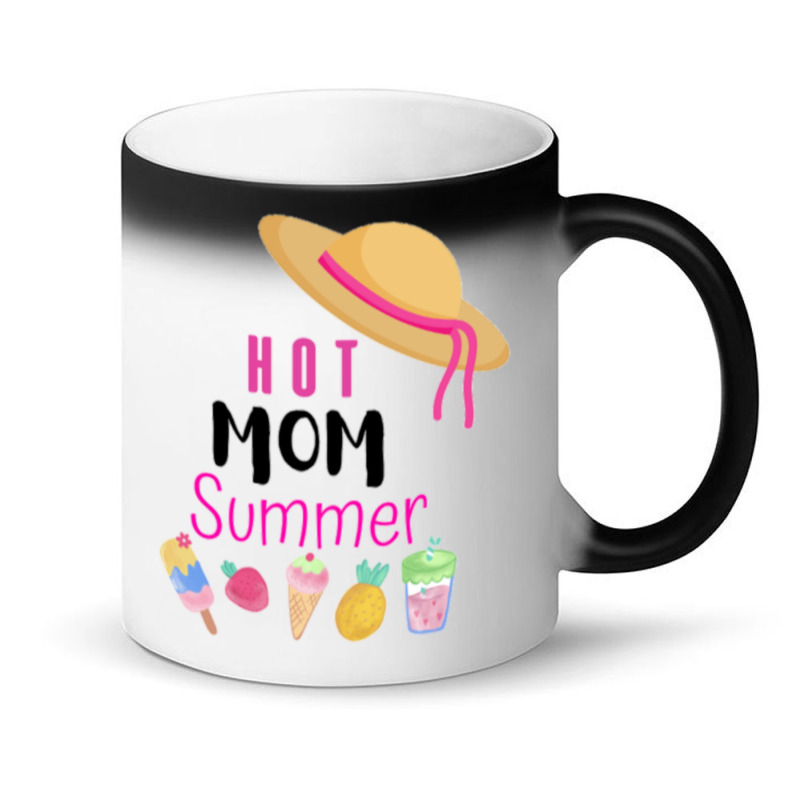 Hot Mom Summer Quote Magic Mug | Artistshot