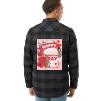 Happy Valentine Day Flannel Shirt | Artistshot