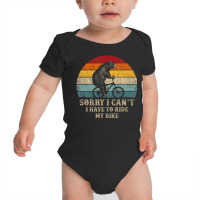 Limited Edition Retro Biking For Cyclist Bicycle Cycling 70s Sun Baby Bodysuit | Artistshot