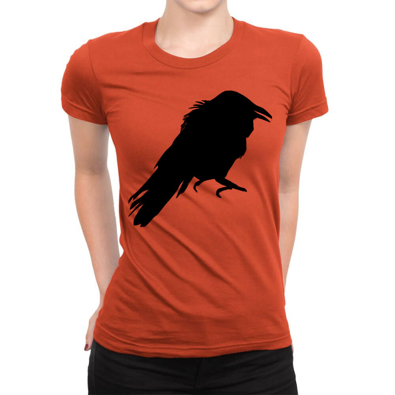 Day Gift Eat Crow Halloween Makeup Sleep Gifts Music Fans Ladies Fitted T-Shirt by kefaakzatf | Artistshot