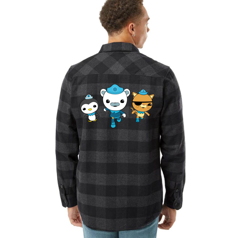 Octonauts Design Quote Flannel Shirt | Artistshot