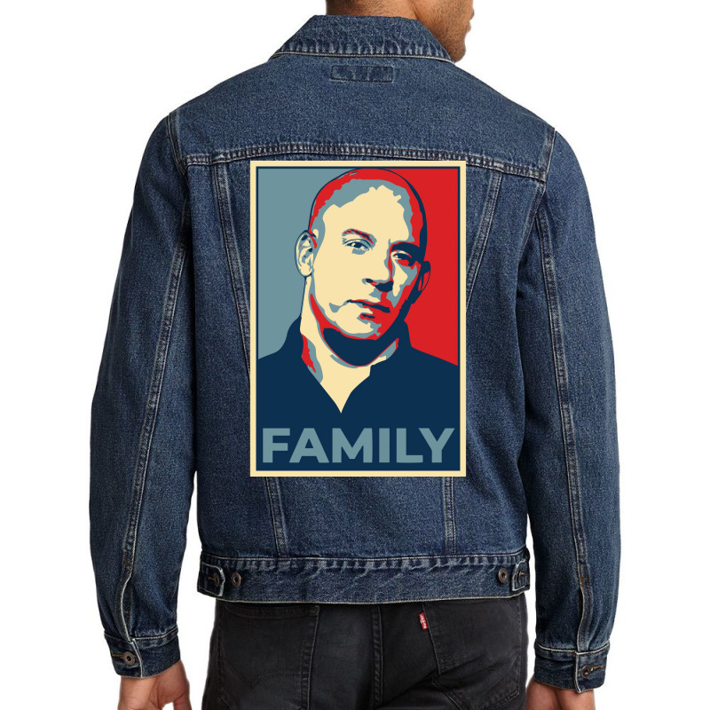 Dom Family Meme Girl Men Denim Jacket | Artistshot