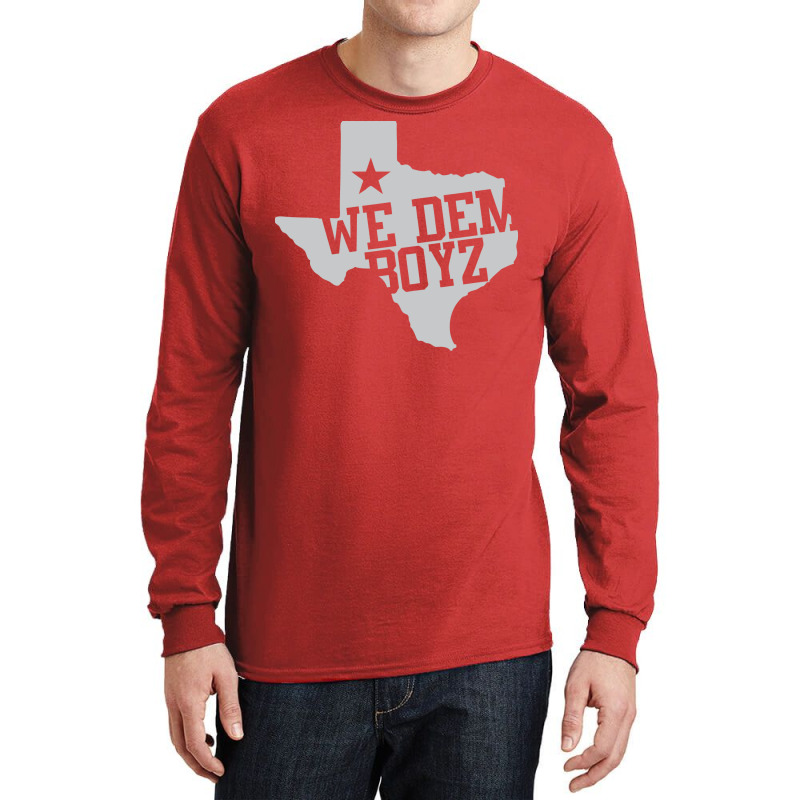 We Dem Boyz Red Long Sleeve Shirts | Artistshot