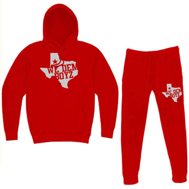 We Dem Boyz Red Hoodie & Jogger Set | Artistshot