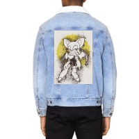 The Bat Anime Unisex Sherpa-lined Denim Jacket | Artistshot