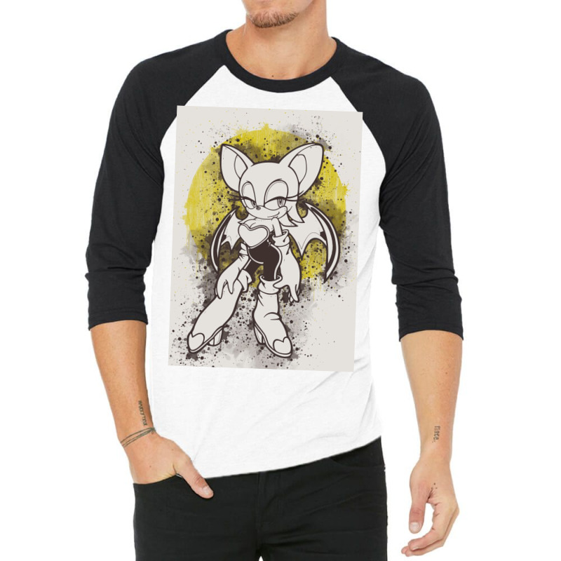 The Bat Anime 3/4 Sleeve Shirt | Artistshot