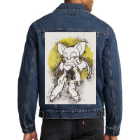 The Bat Anime Men Denim Jacket | Artistshot