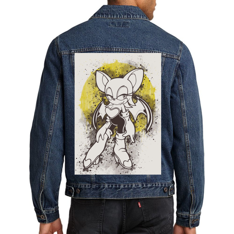 The Bat Anime Men Denim Jacket | Artistshot