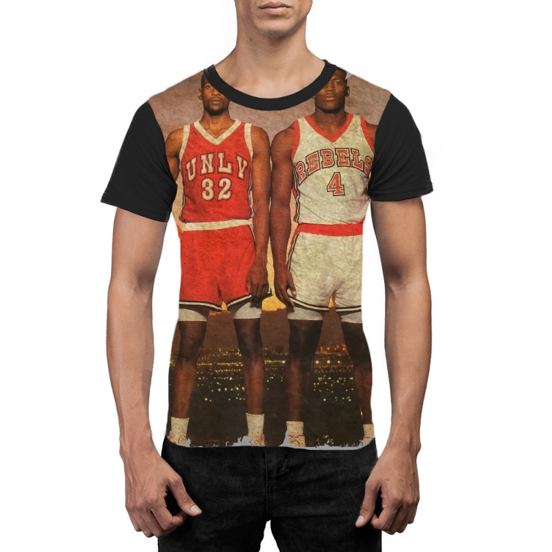 Stacey Augmon And Larry Johnson 1991 80s Graphic T-shirt by divizazitawik | Artistshot