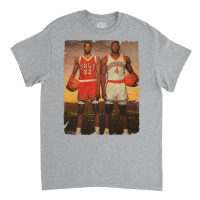 Stacey Augmon And Larry Johnson 1991 80s Classic T-shirt | Artistshot