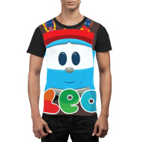 Leo The Truck And Robots Hipster Graphic T-shirt | Artistshot