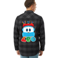 Leo The Truck And Robots Hipster Flannel Shirt | Artistshot