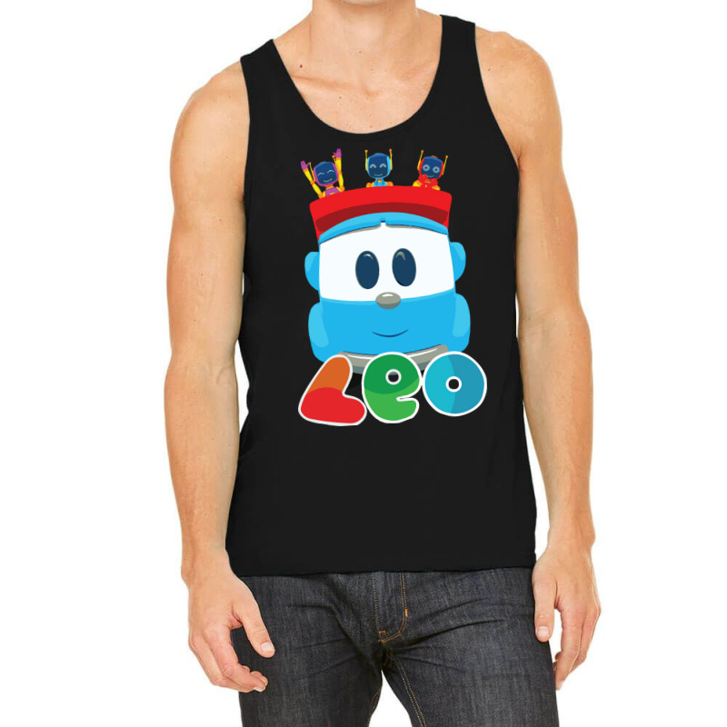 Leo The Truck And Robots Hipster Tank Top | Artistshot