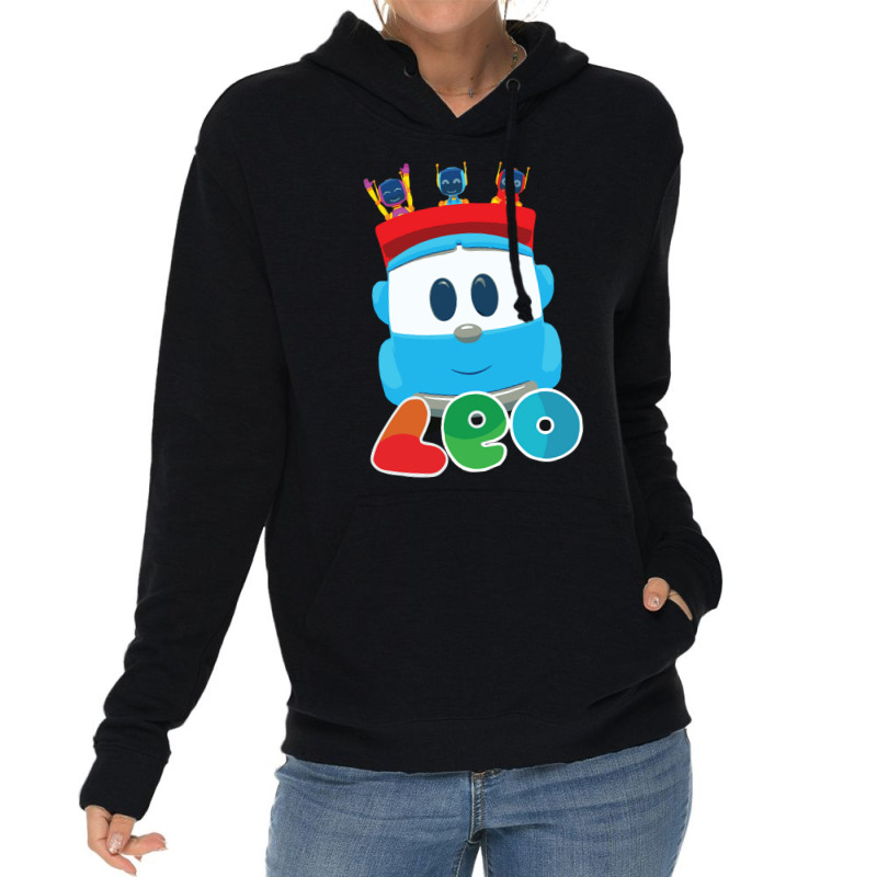 Leo The Truck And Robots Hipster Lightweight Hoodie | Artistshot