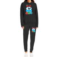 Leo The Truck And Robots Hipster Hoodie & Jogger Set | Artistshot