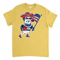 New England Football Mascot Girl Classic T-shirt | Artistshot