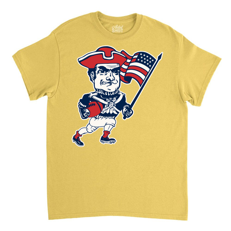 New England Football Mascot Girl Classic T-shirt by knapetolamj | Artistshot