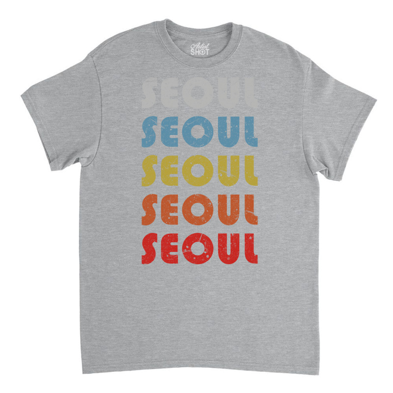 Seoul Trip Destination Gift Retro Classic T-shirt | Artistshot