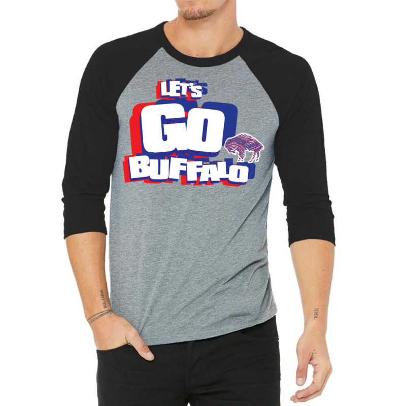 Lets Go Buffalo Trending 3/4 Sleeve Shirt | Artistshot