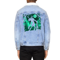 Night Wendigo Funny Unisex Sherpa-lined Denim Jacket | Artistshot