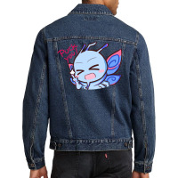 Puck Chibi Dota 2 Men Denim Jacket | Artistshot