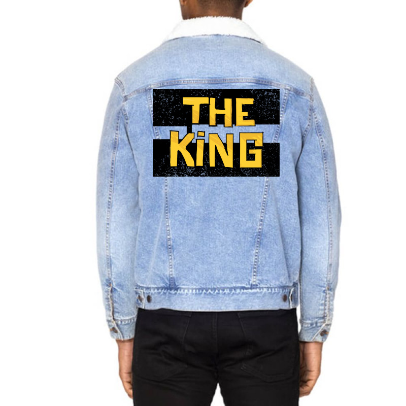 The King Girl Unisex Sherpa-lined Denim Jacket | Artistshot