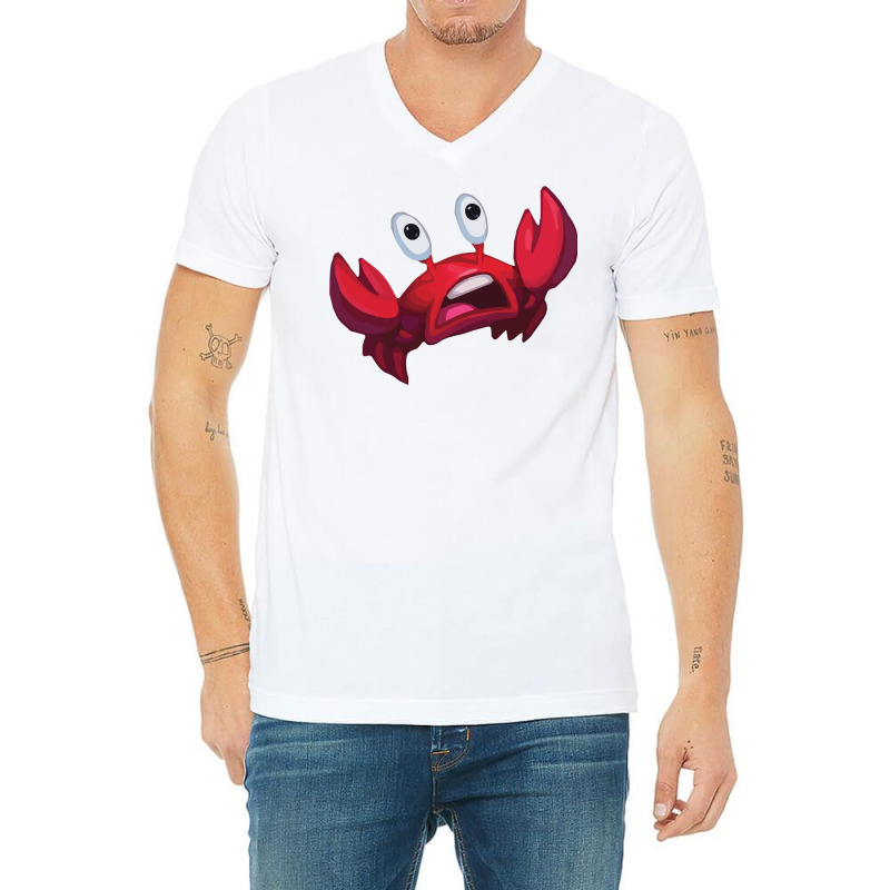 Shell Shocked Emote V-Neck Tee by omonovwomgm | Artistshot