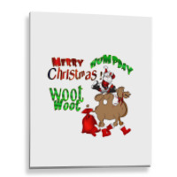 Santa Is Coming To Town Metal Print Vertical | Artistshot