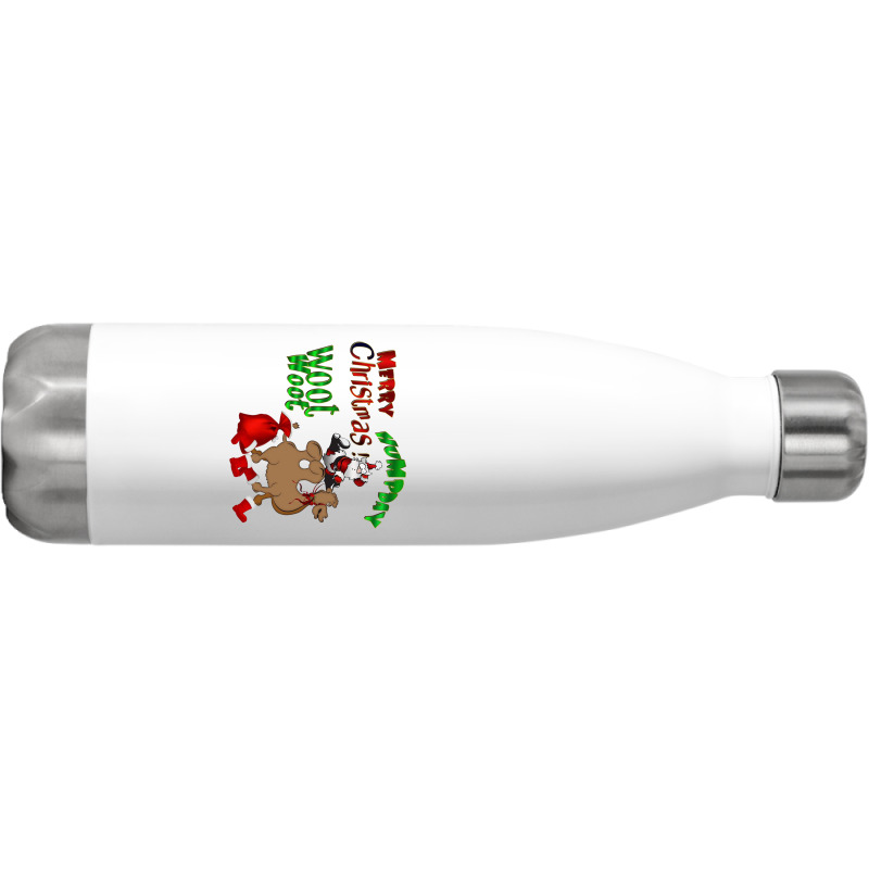 Santa Is Coming To Town Stainless Steel Water Bottle | Artistshot