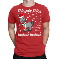 Dominick The Christmas Donkey Italian Christmas Donkey Retro T-shirt | Artistshot