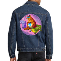 The Pizza Gang Boy Men Denim Jacket | Artistshot