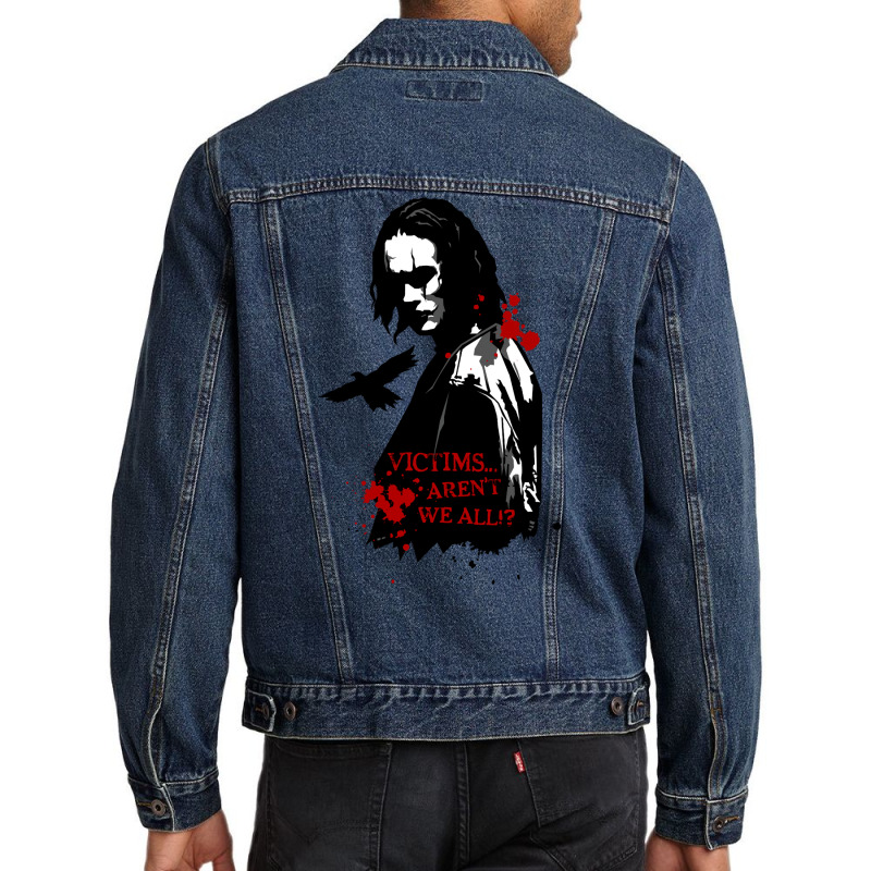 Small Gifts The Crow Halloween Movie Funny Graphic Gift Men Denim Jacket by omonovwomgm | Artistshot