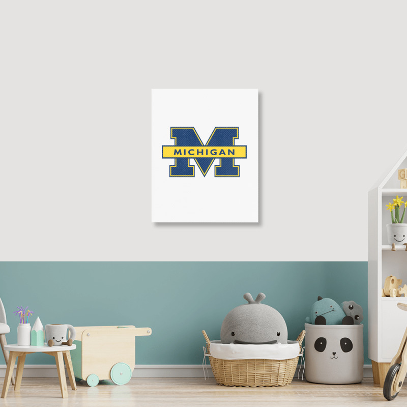 Michigan Portrait Canvas Print | Artistshot