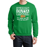 Straight Outta Cookies Blue Crewneck Sweatshirt | Artistshot