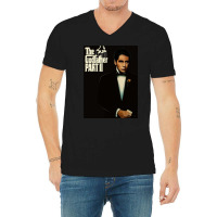 Trending The Godfather Ii - Cover V-neck Tee | Artistshot