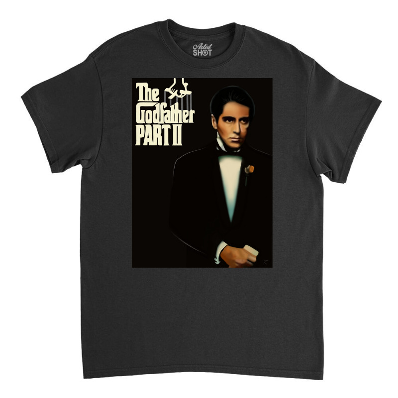 Trending The Godfather Ii - Cover Classic T-shirt by Whitehead Hoppe | Artistshot